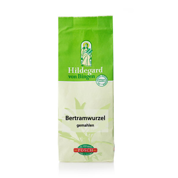 Bertram mletý koreň 100g Univerzálne korenie Hildegardinej kuchyne, ktoré sa odporúča pri zlom trávení.„Pre zdravého človeka je dobré ho jesť, pretože zamedzuj...