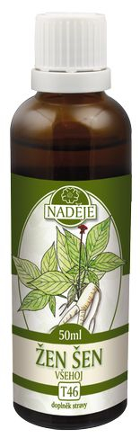 Žen šen 50ml T46 - tinktúra z bylín