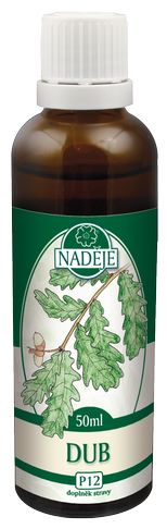 Dub letný 50ml, P12 - tinktúra z púčikov rastlín
