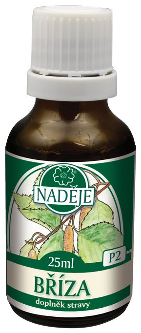 Breza previsnutá 25ml, P2 - tinktúra z púčikov rastlín