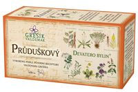 Prieduškový čaj 20 n.s. Skvelý bylinkový čaj vhodný pri prieduškovom kašli a pri zápale dýchacích ciest. Pije sa pri hustých hlienoch - prieduškového sekrétu ...
