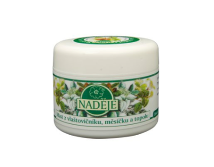 Masť s lastovičníkom, topoľom a nechtíkom 30ml
