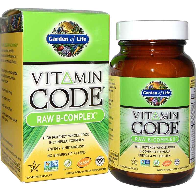 Vitamín B komplex RAW 60 kapsúl Prírodný vitamín B komplex (mega dávka) pre podporu energie a celkovej vitality organizmu. Podľa nás najlepší a najsilnejší vitamín B...