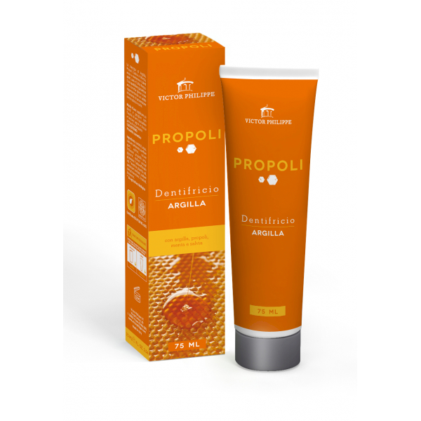 Propolis zubna pasta 75ml Zubná pasta s hlinkou, propolisom, mätou a šalviou lekárskou mimoriadne šetrná na ďasná. Odporúčame pri prevencii paradentózy, ale aj...