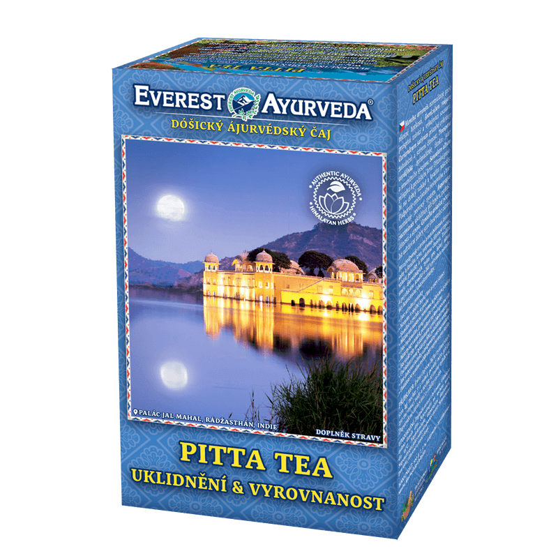 Pitta tea 100g Pitta podporuje trávenie a metabolizmus, činnosť pečene a kvalitu krvi, ovplyvňuje telesnú teplotu, vzhľad pokožky a mozgovú činnosť...