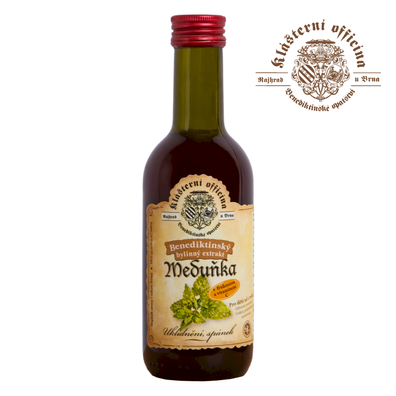 Medovkový sirup 250ml Tento bylinný sirup z medovky sa odporúča: pri nízkom vylučovaní žlče, pri nespavosti pri vysokom krvnom tlaku, pri...