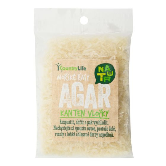 Agar vločky 30g AGAR AGAR vločky – vysokokvalitný tradičný japonský želatínový prípravok z morskej riasy. 100% prírodný Príprava a použitie:...