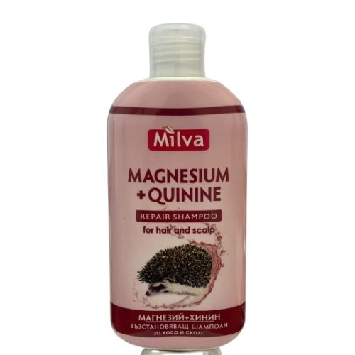 Šampón magnézium a chinín 200ml Šampón magnézium chinín je špeciálny prípravok na obnovu vyčerpaných vlasov a vlasovej pokožky. Je vhodný pre všetky typy vlasov. Kompl...