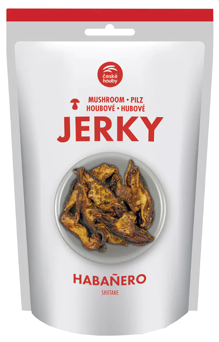 Hubové jerky Habanero České huby 33g Hubové jerky sú vynikajúcou alternatívou klasických mäsových jerky, ktoré sú plné bielkovín, vlákniny a chuti. Sú vyrobené z...