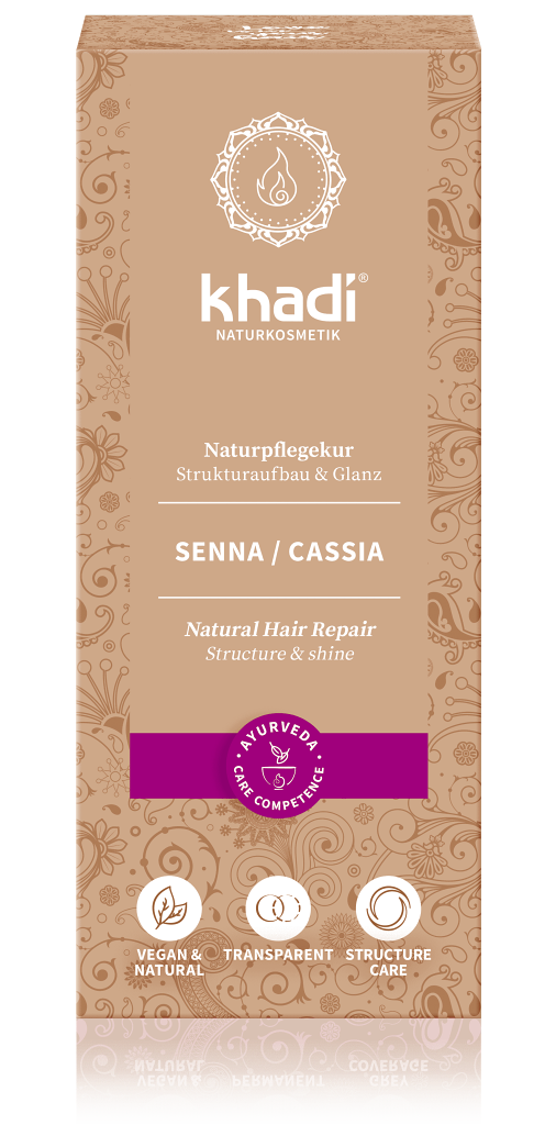 Khadi rastlinná farba na vlasy Neutrálna SENNA / CASSIA Khadi SENNA / CASSIA, prírodná rastlinná farba na vlasy je vhodná pre všetky farby vlasov, jedná sa o neutrálny odtieň, ktorý vlasy...