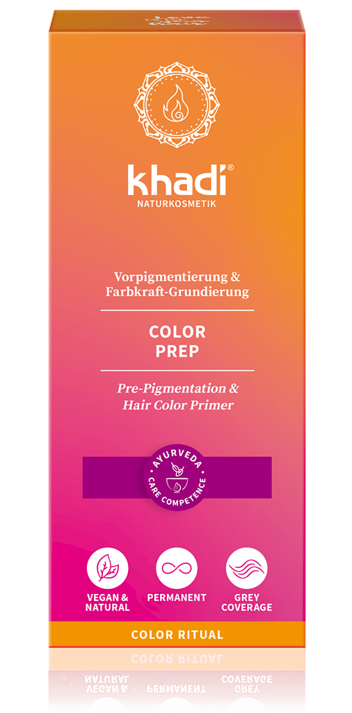 Khadi rastlinná farba na vlasy COLOR PREP 100 g Khadi rastlinná farba na vlasy Color Prep pripravuje vlasovú štruktúru na farbenie rastlinnými farbami. Pomáha dosiahnuť rovnomerný,...