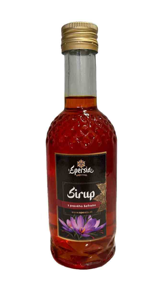 Šafranový sirup 250 ml Lahodný šafranový sirup z najkvalitnejšieho šafranu. Výborný na prípravu domácej limonády, ale zaujímavo dochutí aj ľadový, či horú...