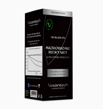 Probiotika Vesantech Microbiome restart 100miliard CFU