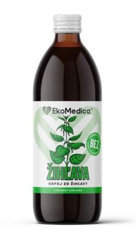 Žihľava šťava 500 ml Žihľava je liečivý skvost, nabitý zdraviu prospešnými látkami. Je to jedna z najvšestrannjších bylín. V ľudovom liečiteľstve ju...