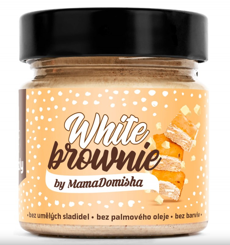 White Brownie by @mamadomisha 250 g White Brownie by @mamadomisha 250 g - Lieskovoorieškový krém s bielou čokoládou.Zažite explóziu chutí s White Brownie! Tento lahodný krém...