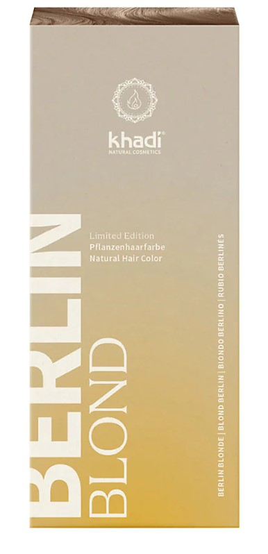 Khadi rastlinná farba Berlin blond 100 g Berlin Blond je limitovaná edícia farby na vlasy, ktorá vám umožní dosiahnuť chladné, popolavé blond odtiene s moderným a mestským...