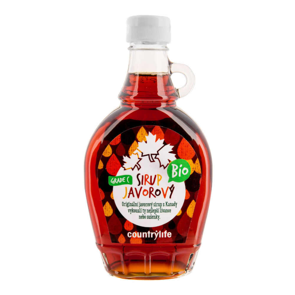 Javorový sirup Grade C 250 g Ako čisto prírodné sladidlo, získané zahustením miazgy cukrového javora, je javorový sirup (spolu s medom a melasou) vynikajúcim pomocník...