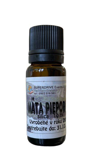 Mäta pieporná - silica 10ml MäTA PIEPORNÁ – zmierňuje dýchacie problémy, povzbudzuje žalúdočnú činnosť, zmierňuje nevoľnosť, tíši bolesť, povzbudzuje pri...