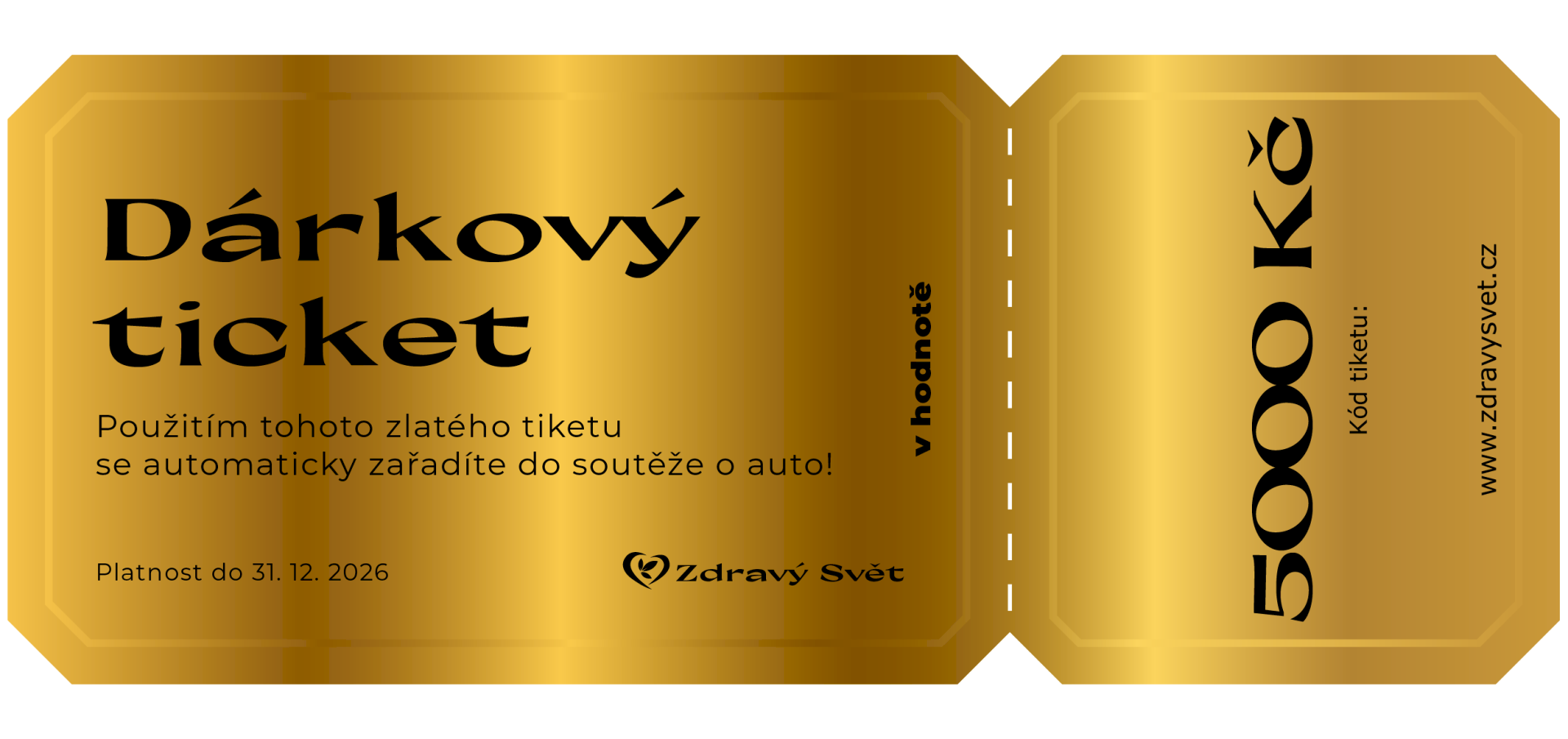 Po zakúpení vám darčekový poukaz doručíme v elektronickej podobe (PDF) priamo na váš e-mail spolu s inštrukciami na jeho uplatnenie...