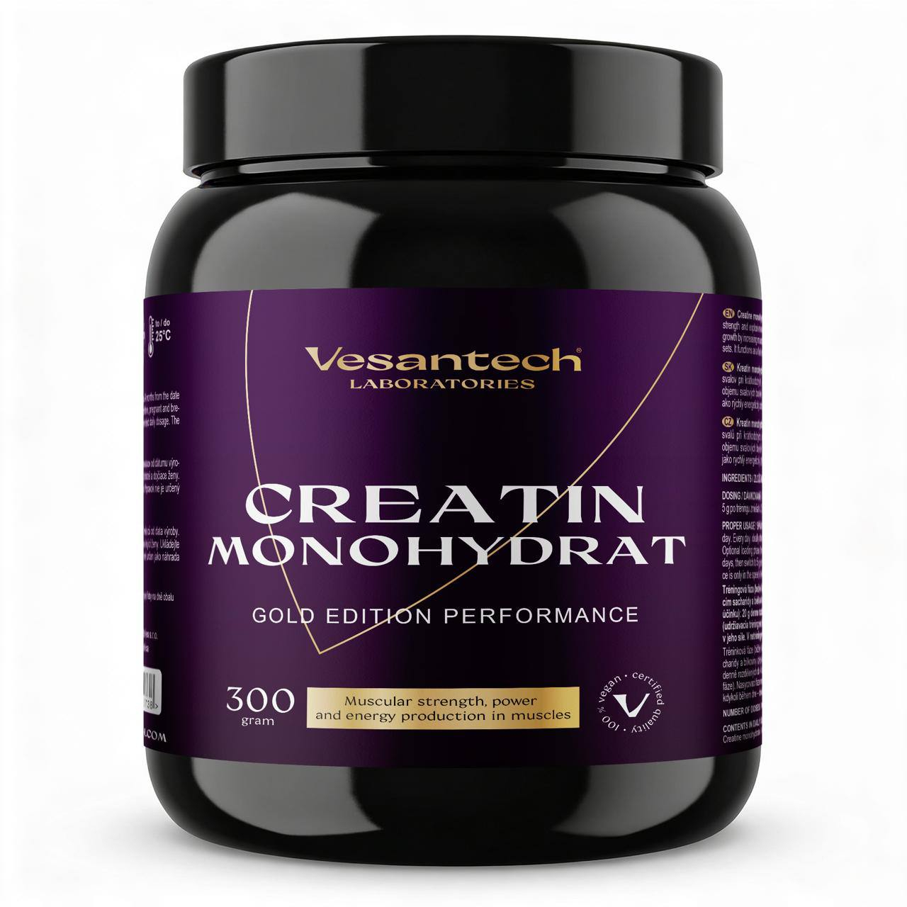 Kreatín monohydrát Vesapure™ – Overená sila pre výkon, rast a regeneráciu svalovKreatín monohydrát je najviac vedecky preskúmaná a...