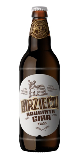Biržiečiu Kvas-fermentovaný obilný nápoj s chmeľom...