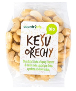Kešu orechy 100g BIO